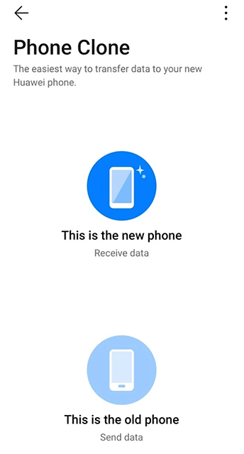Choisissez Phone Clone pour transférer des données