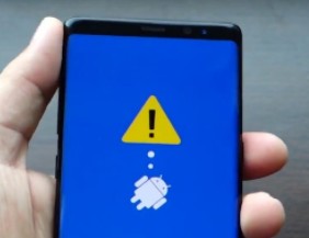 Hvordan fikse Android Blue Screen