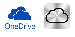 OneDrive contre iCloud Drive