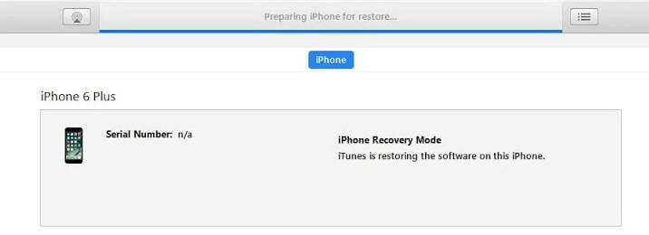 Πώς να διορθώσετε το iTunes Stuck κατά την προετοιμασία του iPhone για επαναφορά
