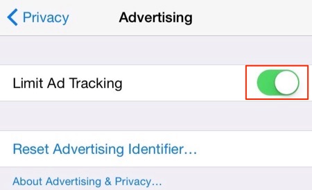 IOS 11 / 11.3 / 11.4 पर सीमा विज्ञापन ट्रैकिंग कैसे बंद करें