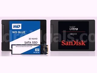 Western Digital, SanDisk 3D 3D NAND modri in ultra SSD diski